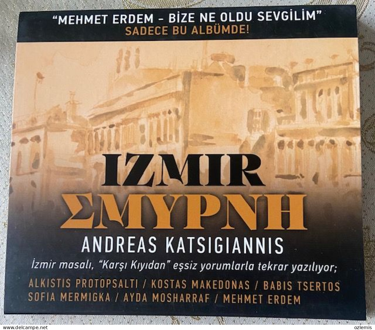 IZMIR ,SMYRNE ,ANDREAS KATSIGIANNIS ,MEHMET ERDEM ,GREECE ,GREEK ,TURKISH MUSIC,CD ,NEW - World Music