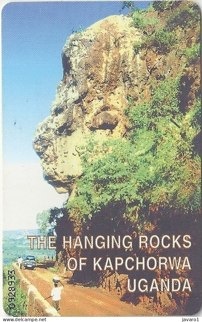 UGANDA : UG-21  20 The Hanging Rocks Of Kapchorwa USED - Uganda