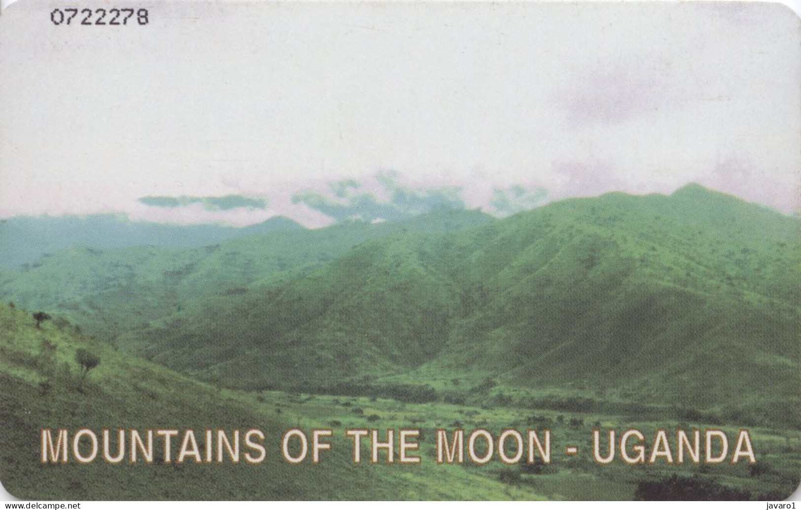 UGANDA : UG-19  10 Mountains Of The Moon USED - Uganda