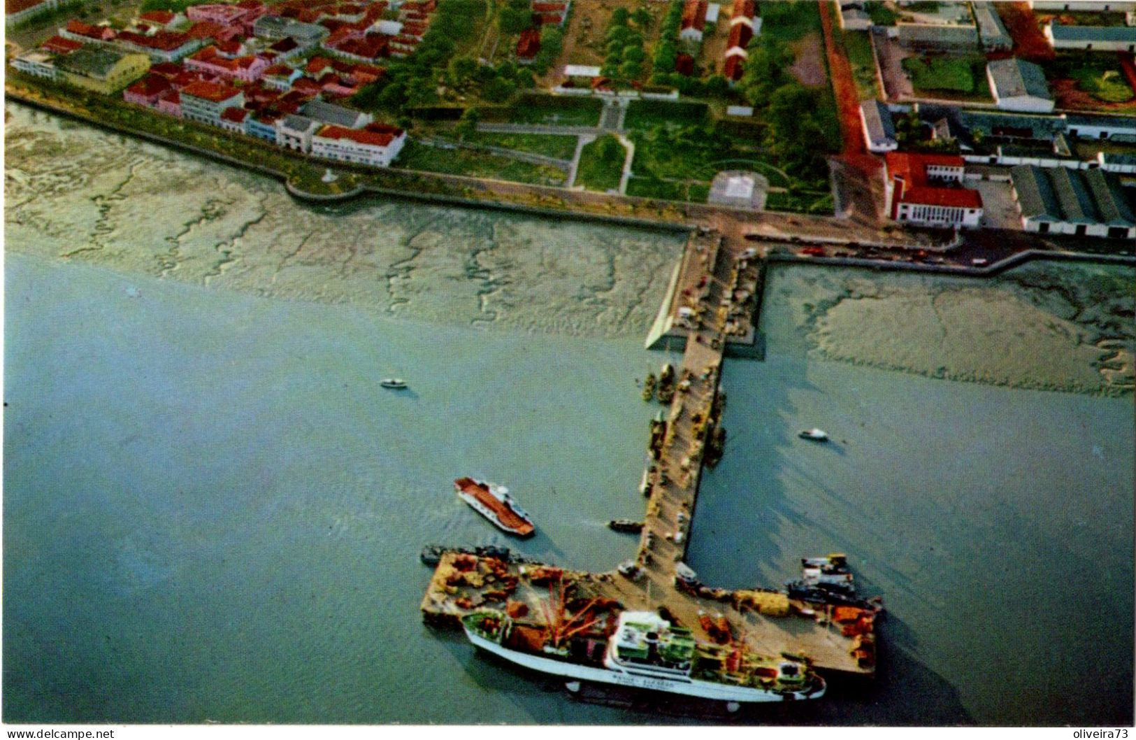 GUINÉ - BISSAU - Vista Aérea Da Ponte-Cais - Guinea-Bissau