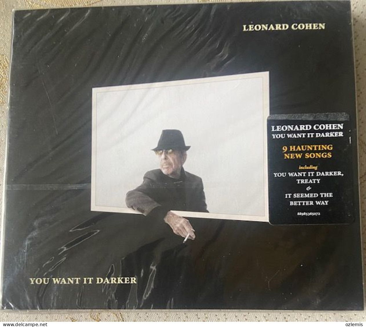 LEONARD COHEN ,YOU WANT IT DARKER,CD,NEW - Wereldmuziek