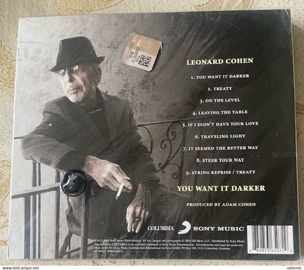 LEONARD COHEN ,YOU WANT IT DARKER,CD,NEW - Musiques Du Monde