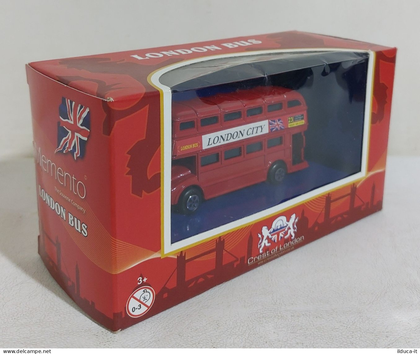 I114328 Memento 1/72 - London Bus - Box - Crest Of London - Schaal 1:72