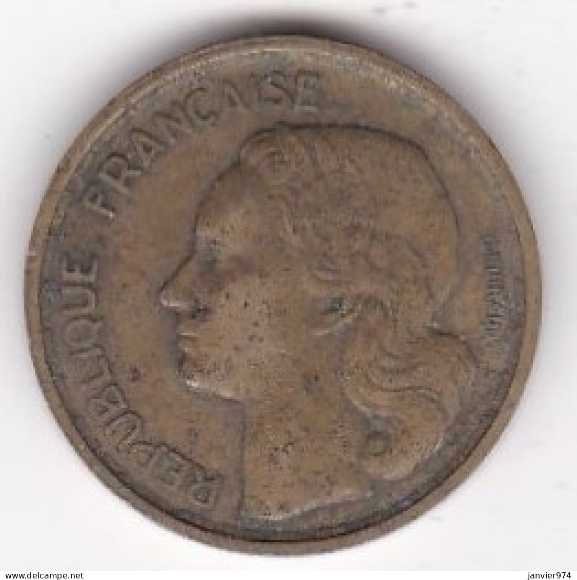 10 Francs Guiraud 1954 , La Plus Rare De La Serie, En Cupro Aluminium. - 10 Francs