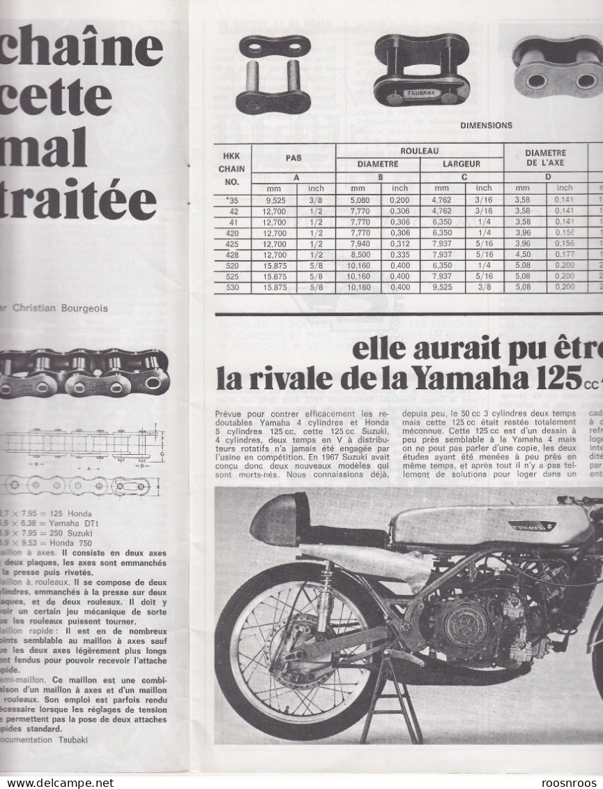 MOTO REVUE N° 2058 - 1972 -  ESSAI OSSA ENDURO - Motorrad