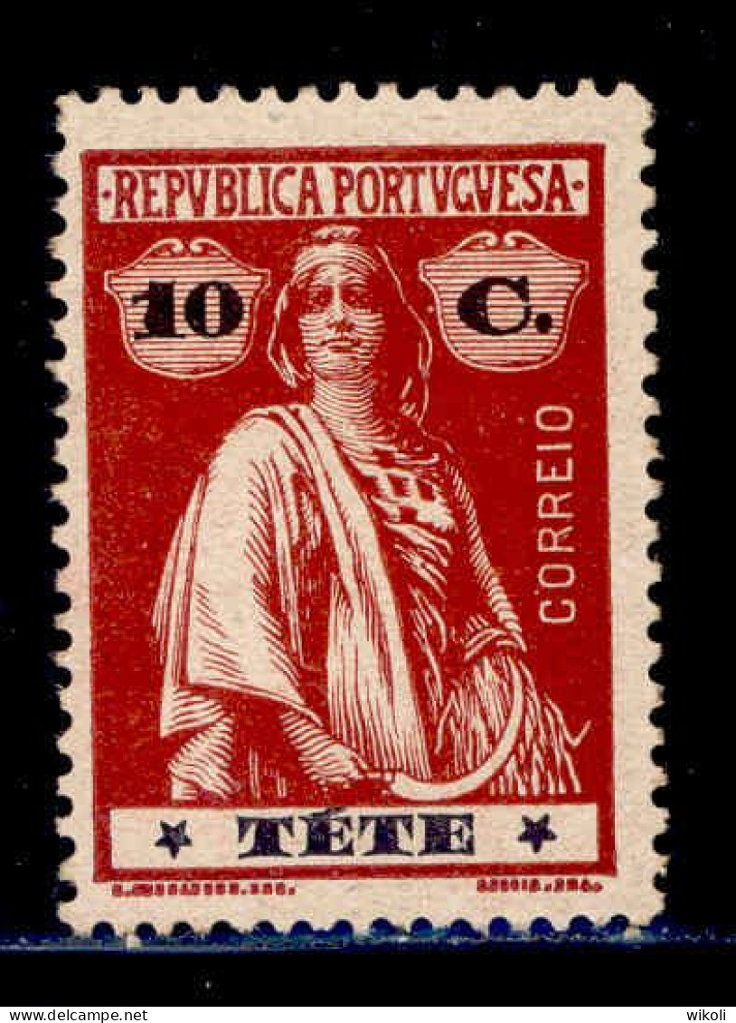 ! ! Tete - 1914 Ceres 10 C - Af. 34 - MH - Tete