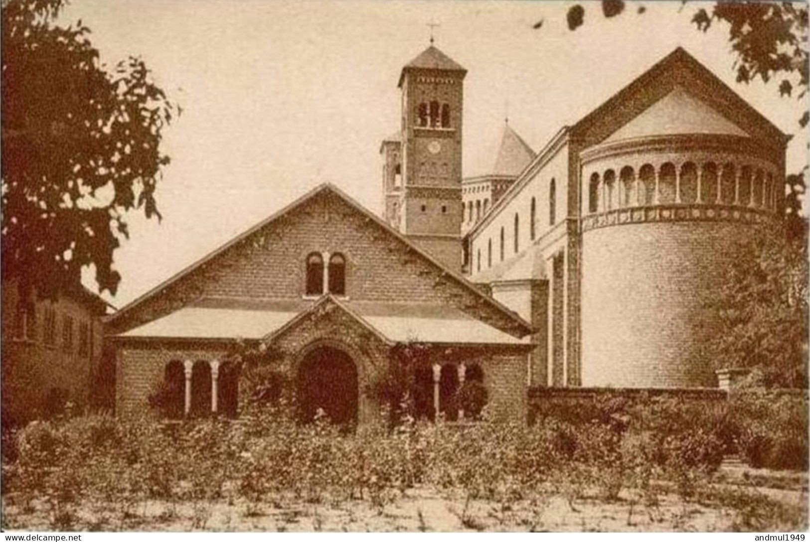 LOPHEM-lez-BRUGES - Abbaye De St-André - Abside De L'Eglise Abbatiale - Oblitération De 1929 - Zedelgem