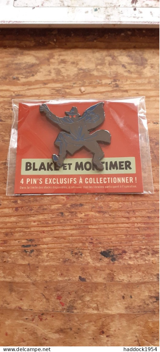 La Marque Jaune Pin's Blake Et Mortimer - Pin's