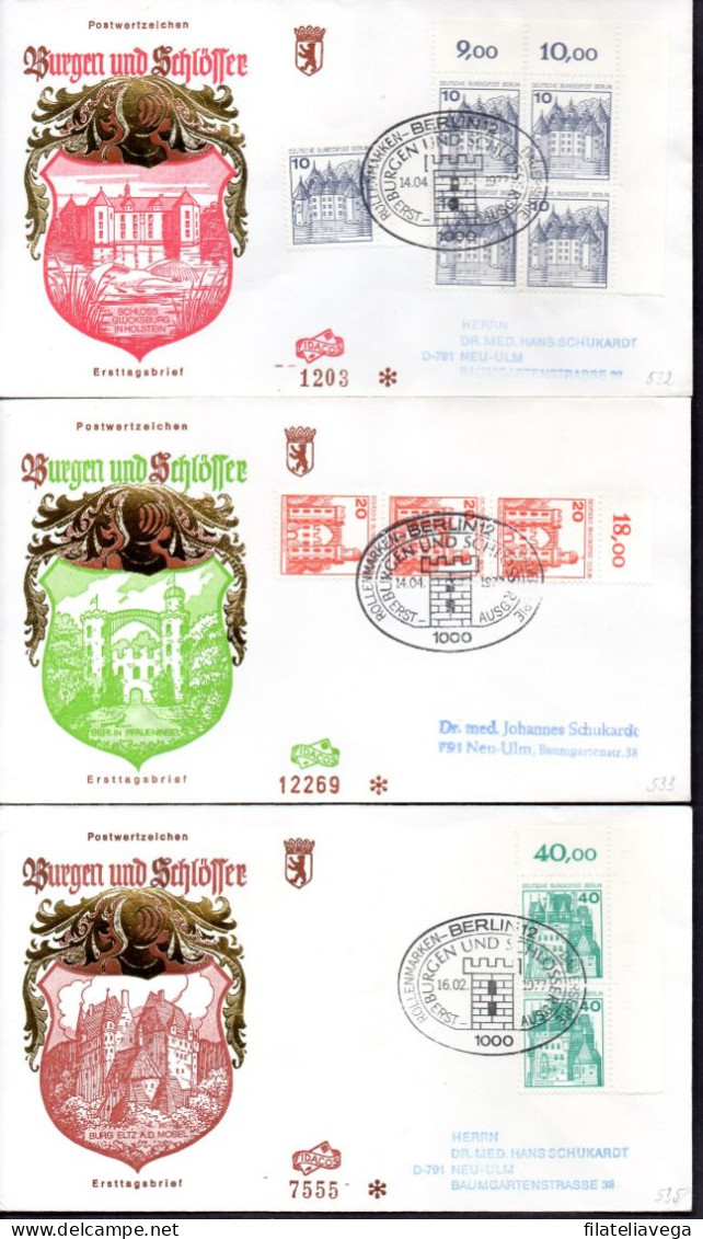 Alemania Federal Lote De 15 Cartas - 1961-1980