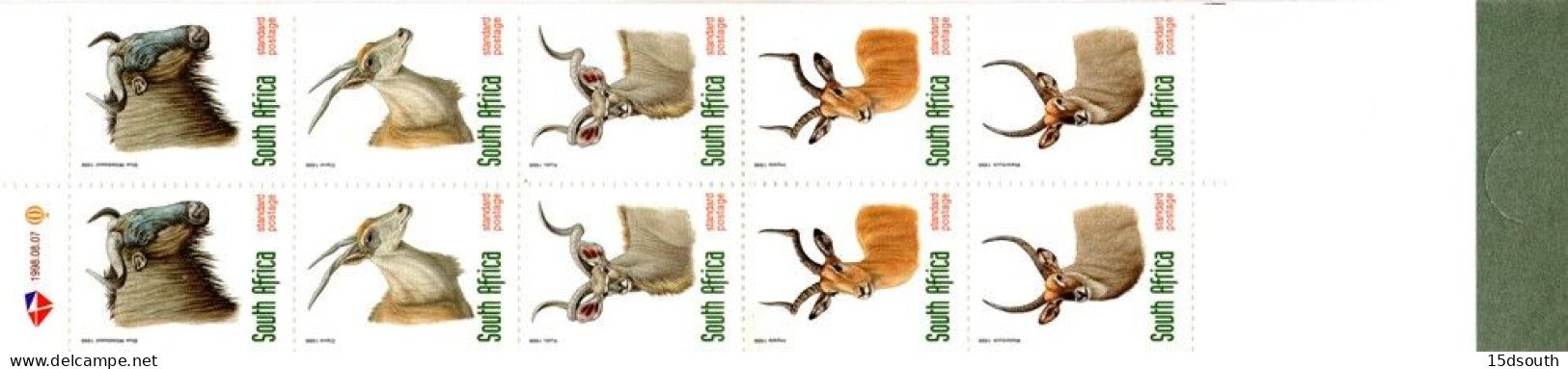 South Africa - 1999 Duiker AIDS Awareness Booklet # SG SB55a - Cuadernillos