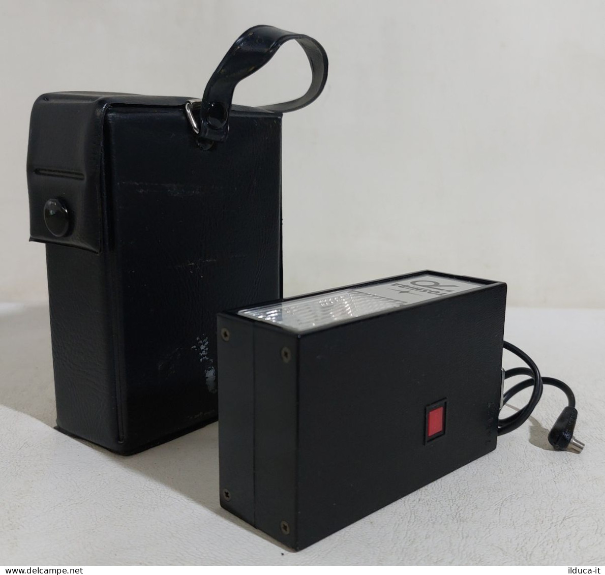 I114215 Flash Per Fotocamera Toshiba '70 - Con Custodia - Matériel & Accessoires