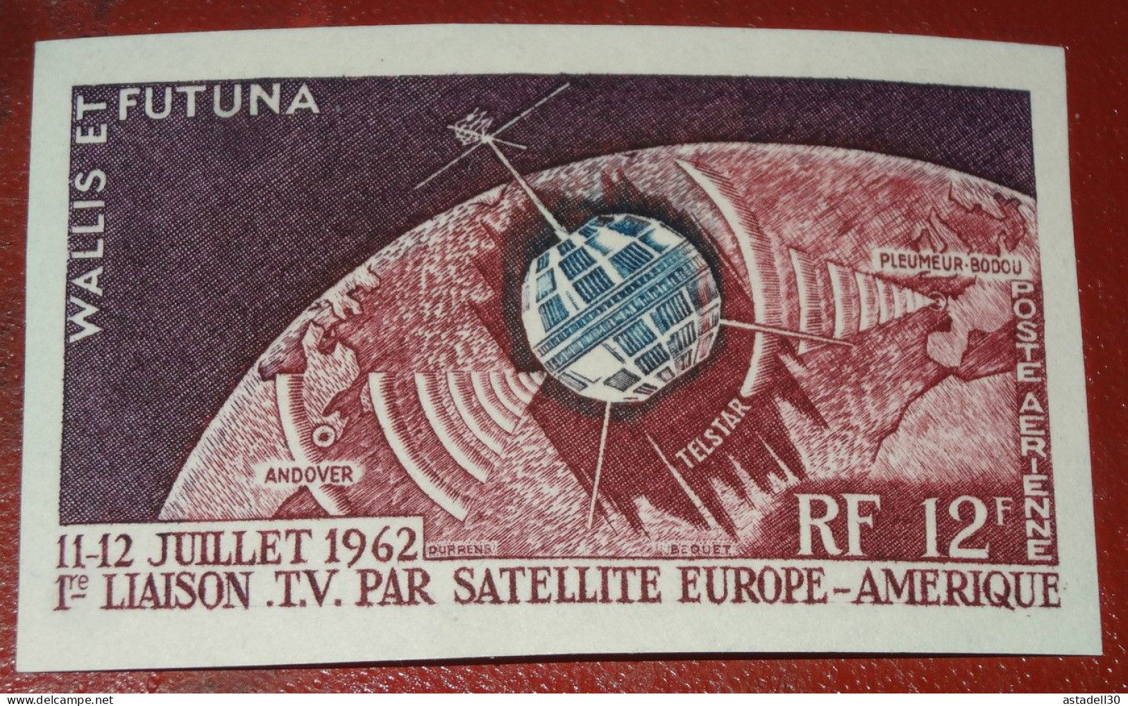 WALLIS & FUTUNA 1962 ND - The First Trans-Atlantic TV Satellite Link,  Neuf Sans Charniere MNH**...... .. CL1-12-8b - Other & Unclassified