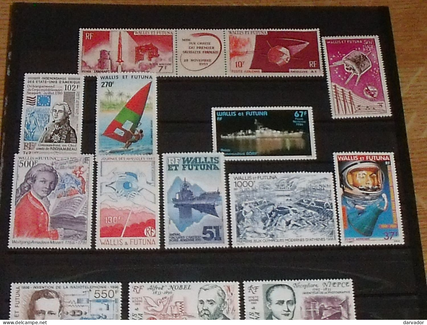 CAISSE BLEU  / WALLIS ET FUTUNA  / N°: Divers Timbres De Postes Aériènnes Tous Neuf **  MNH  TTB - Lots & Serien