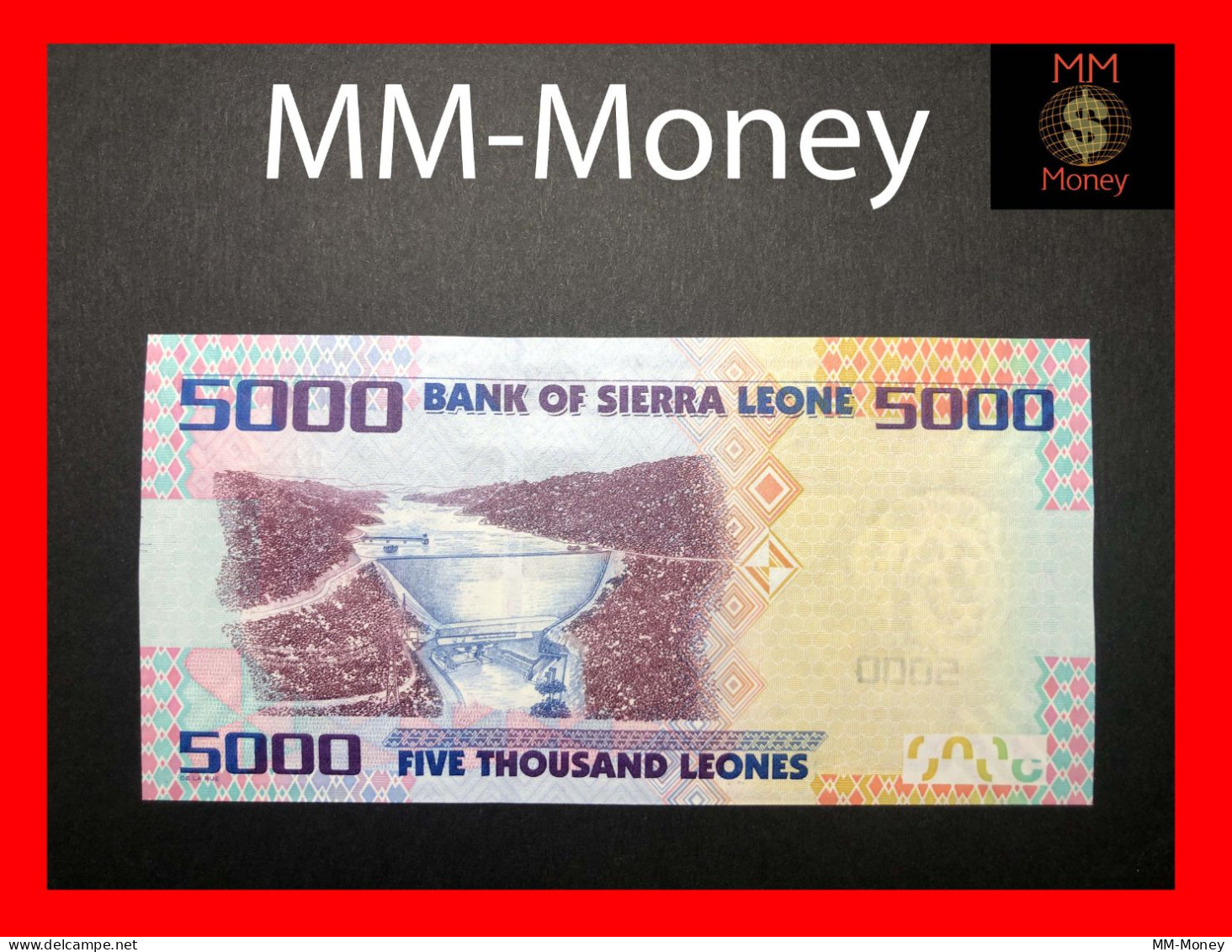 SIERRA LEONE 5.000  5000  Leones  27.4.2010  P. 32   UNC - Sierra Leone