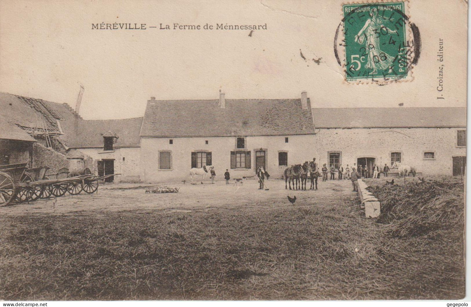 MEREVILLE -  La Ferme De Ménnessard - Mereville