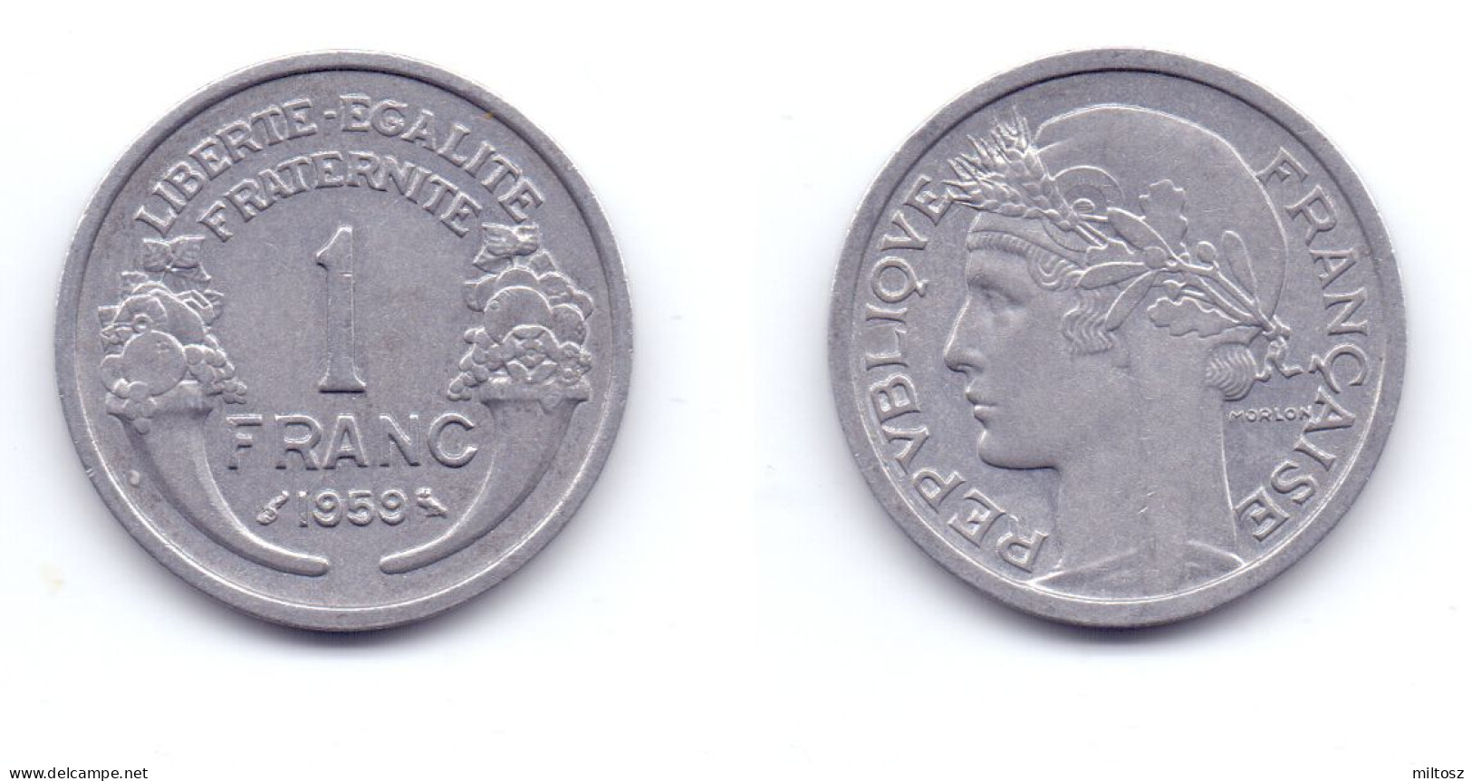 France 1 Franc 1959 - 2 Francs