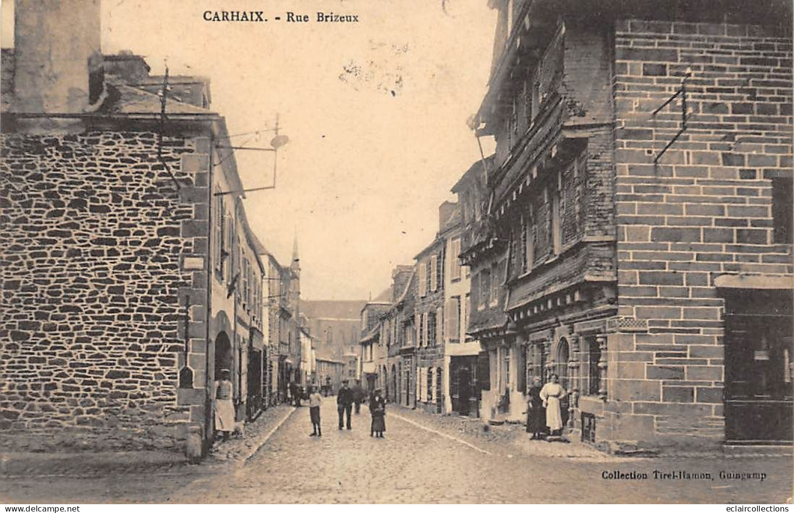 Carhaix       29         Rue De Brizeux           .   (voir Scan) - Carhaix-Plouguer