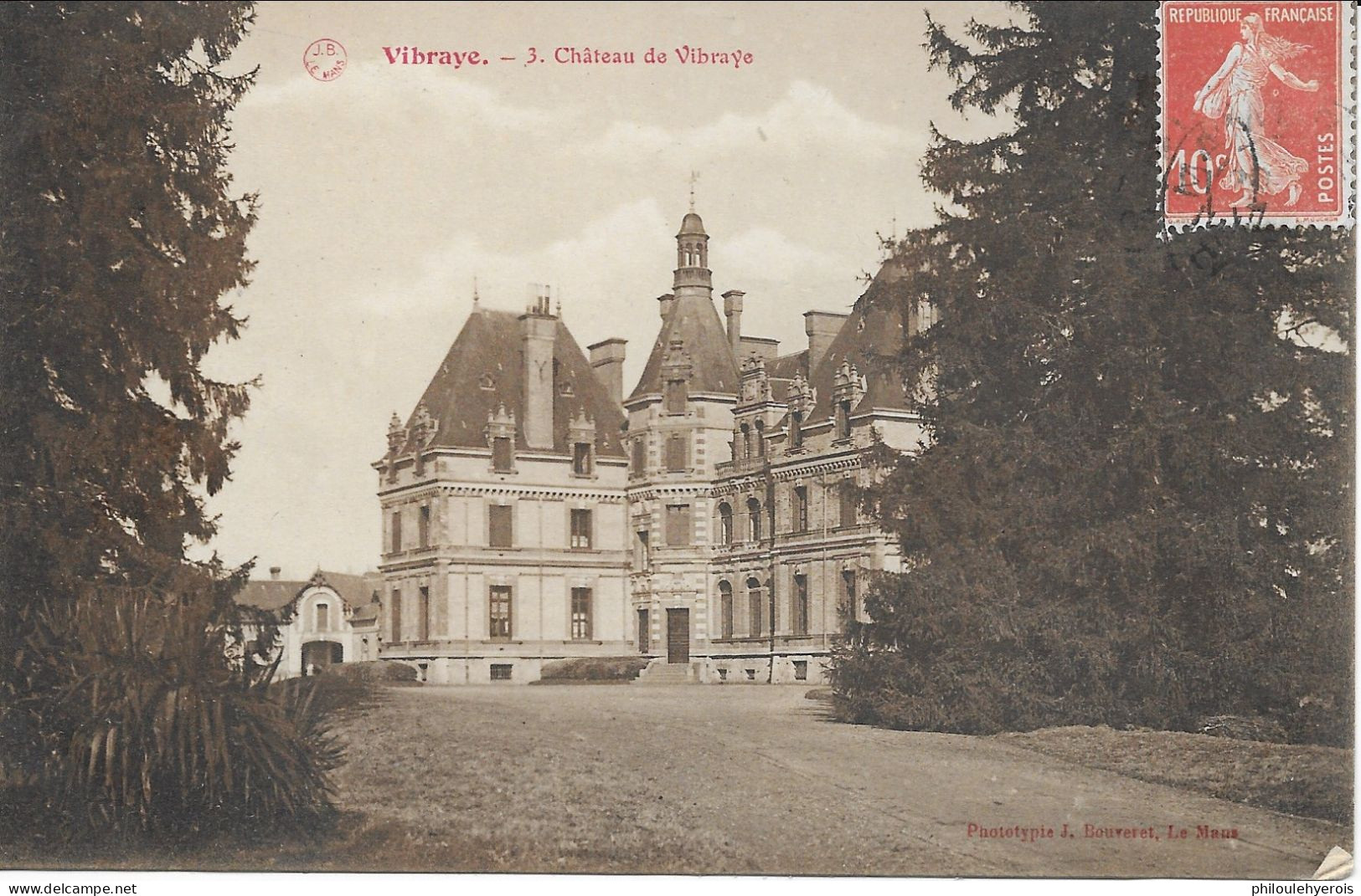 CPA 72 VIBRAYE Le Château - Vibraye