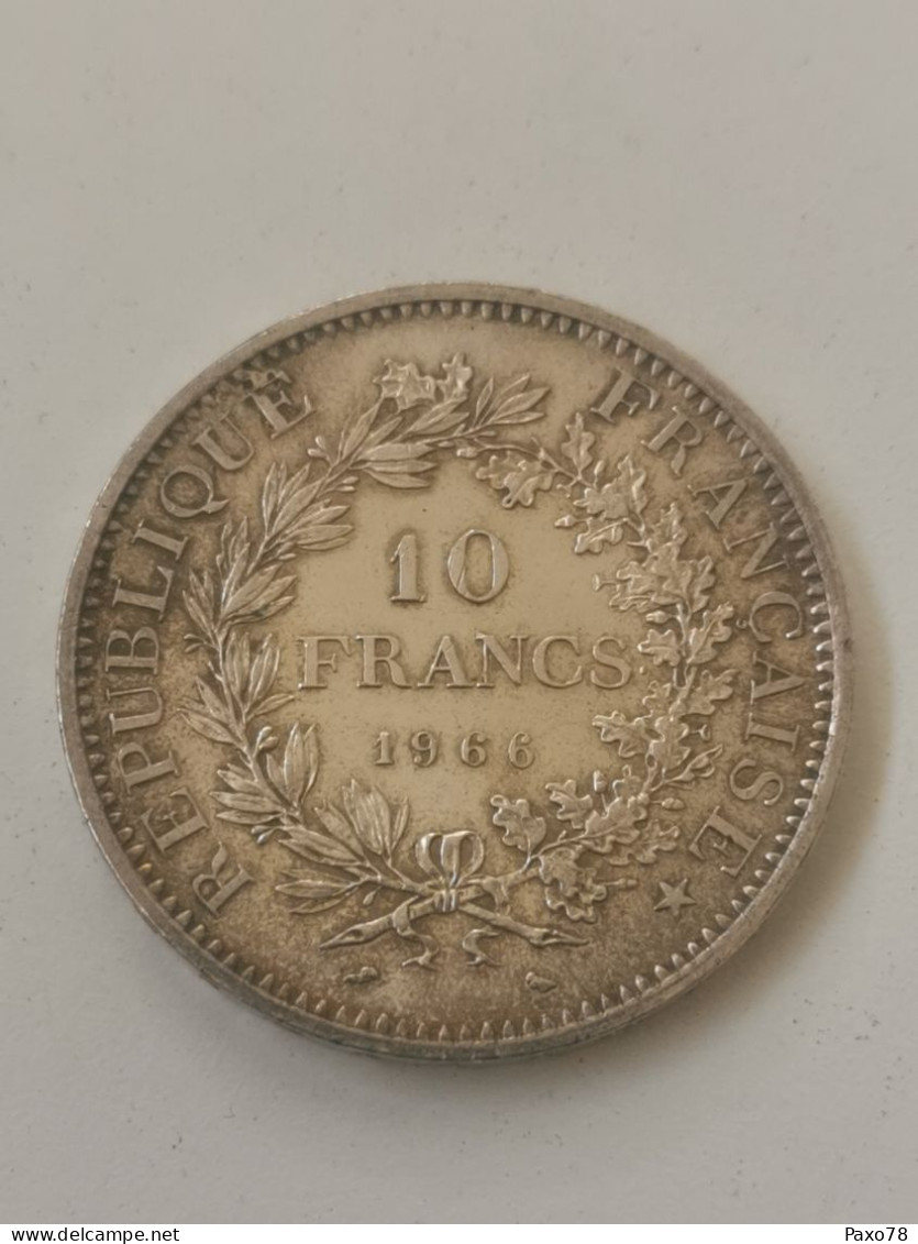 France, 10 Francs Hercules 1966 - 10 Francs