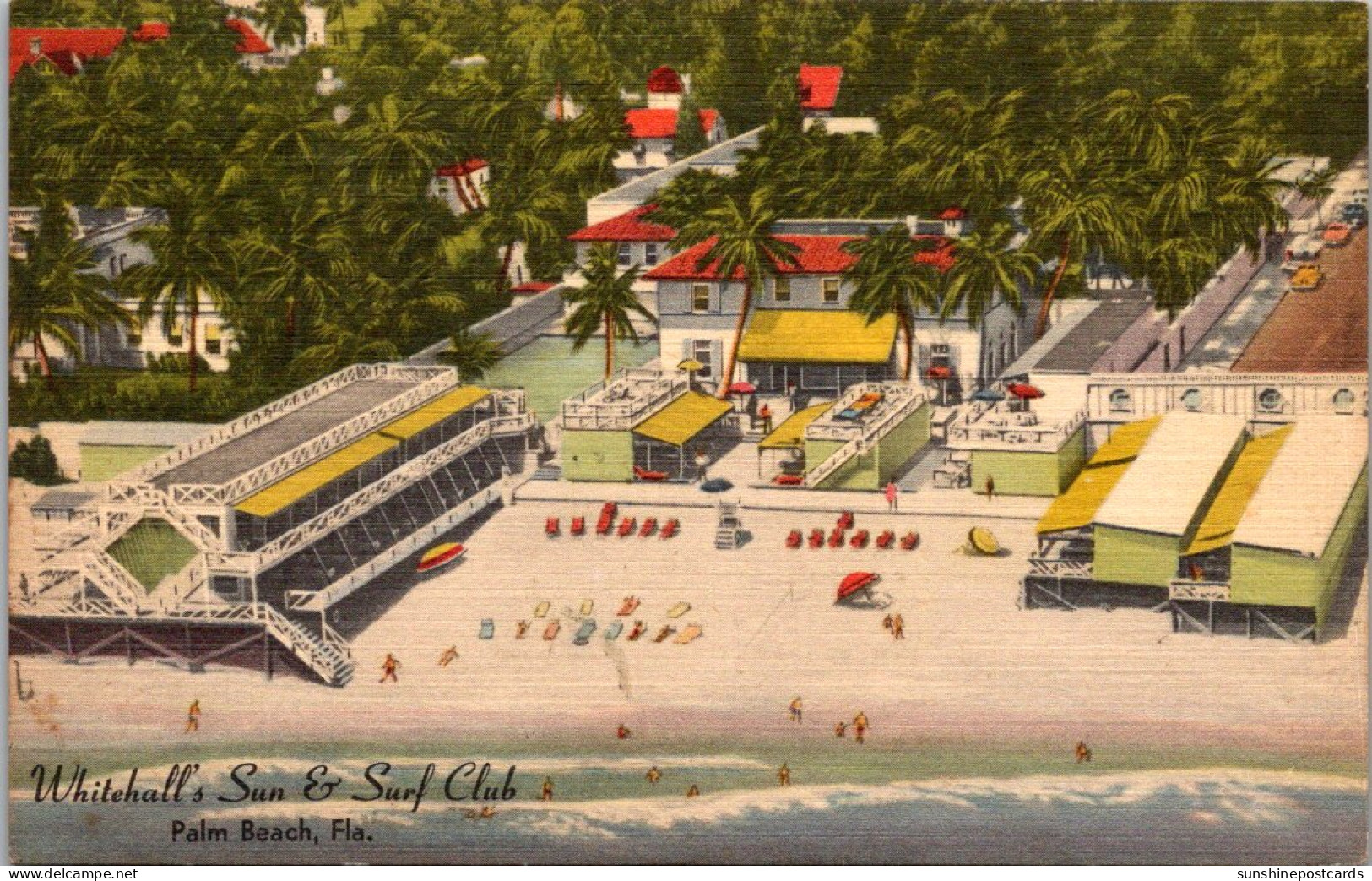 Florida Palm Beach Whitehall's Sun And Surf Club - Palm Beach