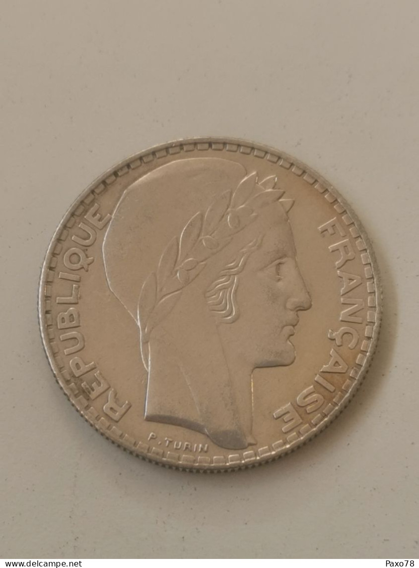 France, 20 Francs 1933. Sup - 20 Francs