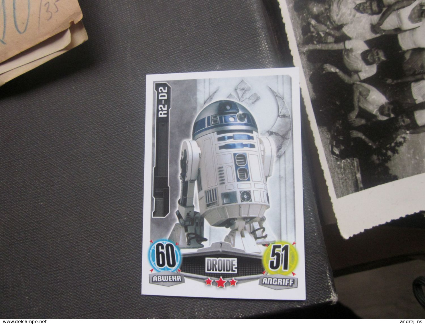 Force Attax Trading Card Game Star Wars Allianz Drouide R2 D2 - Star Wars