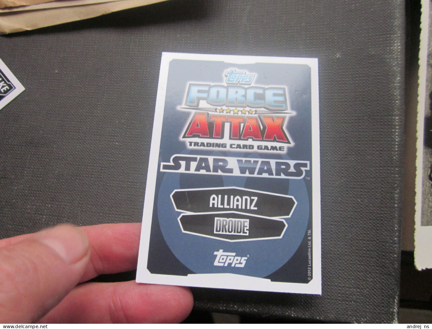 Force Attax Trading Card Game Star Wars Allianz Drouide R2 D2 - Star Wars