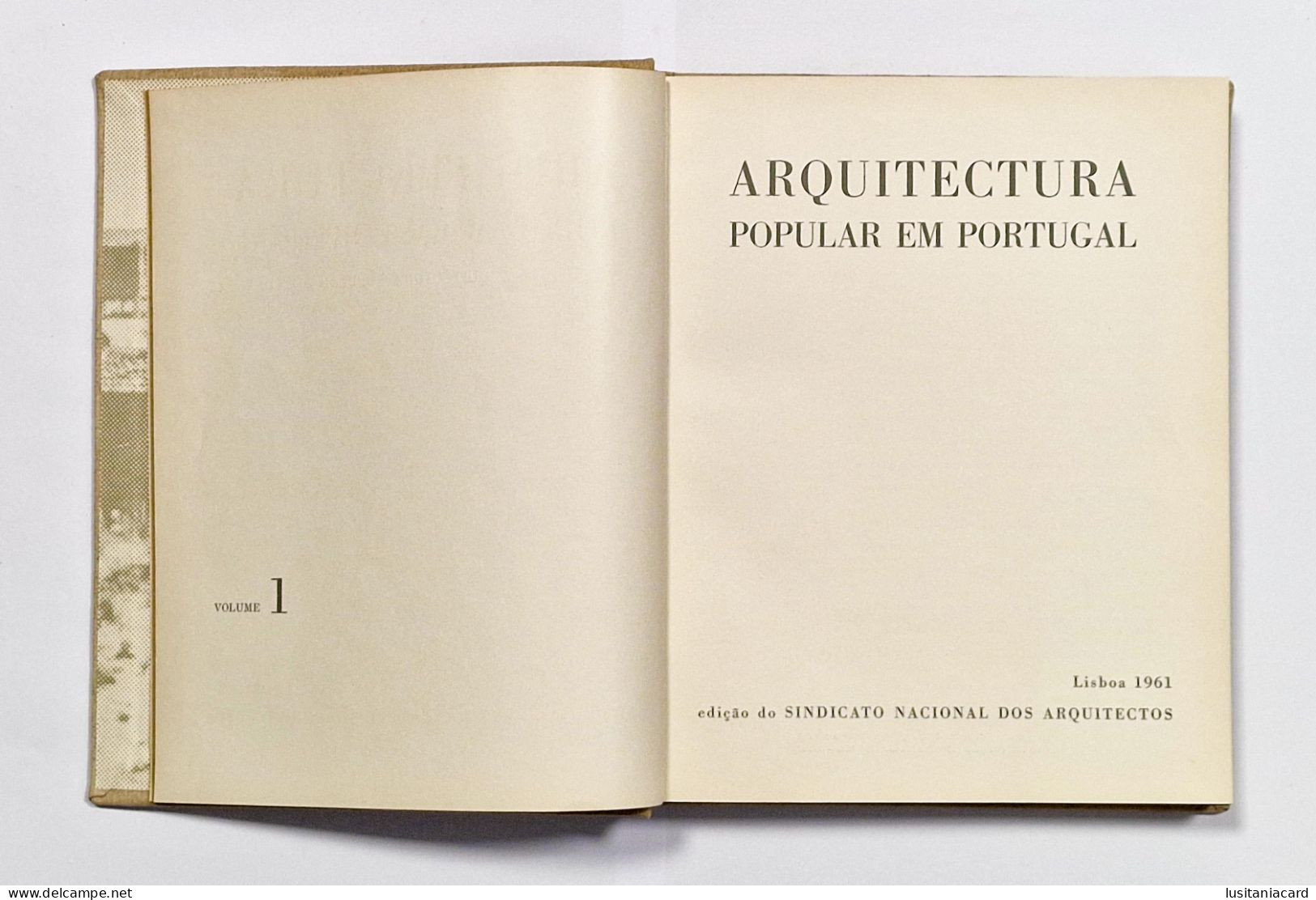 Arquitectura Popular Em Portugal (2 VOLUMES - 1ª EDIÇÂO)( Ed. Do Sindicato Nacional Dos Arquitectos-1961) - Livres Anciens