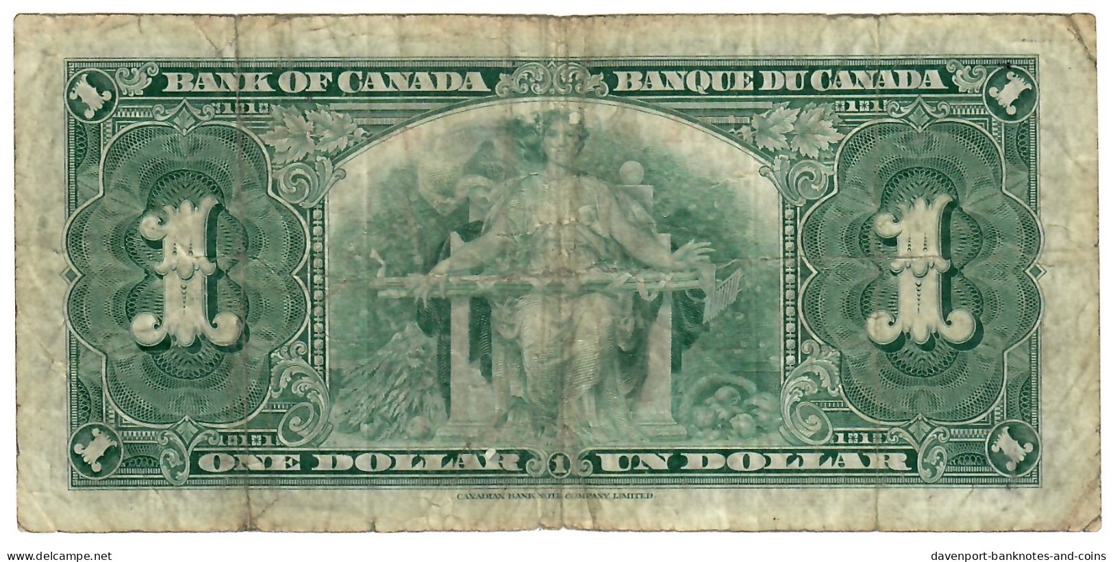 Canada 1 Dollar 1937 F "Y/M" Coyne-Towers - Kanada