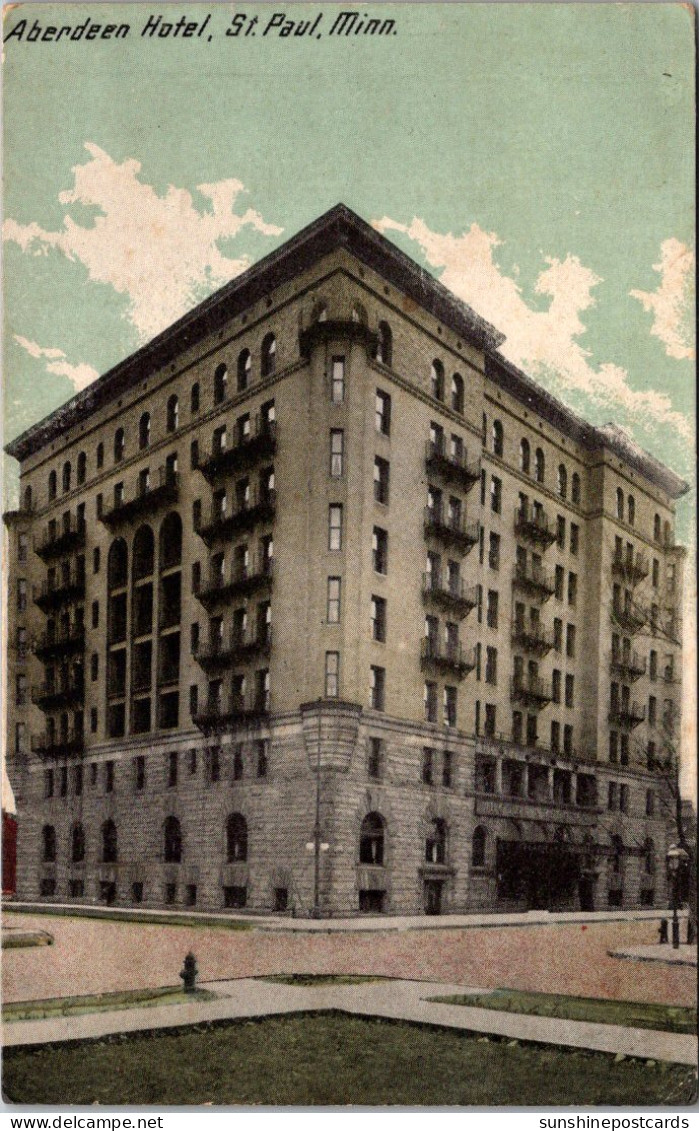 Minnesota Minneapolis The Aberdeen Hotel 1914 - Minneapolis