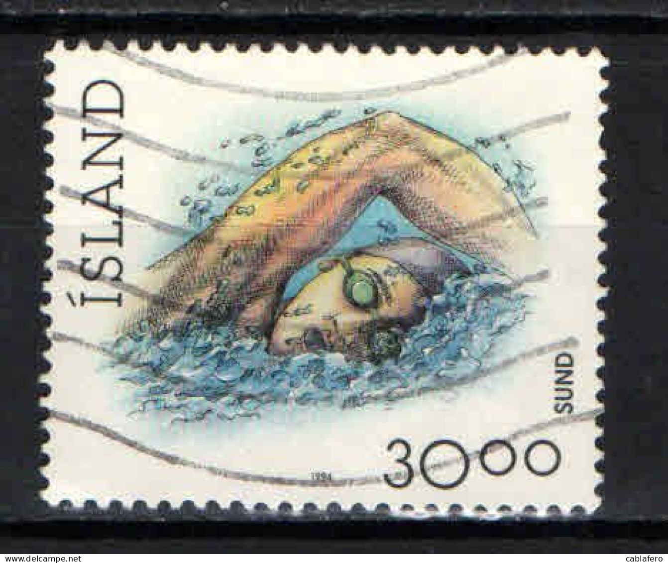 ISLANDA - 1994 - SPORT: NUOTO - USATO - Used Stamps