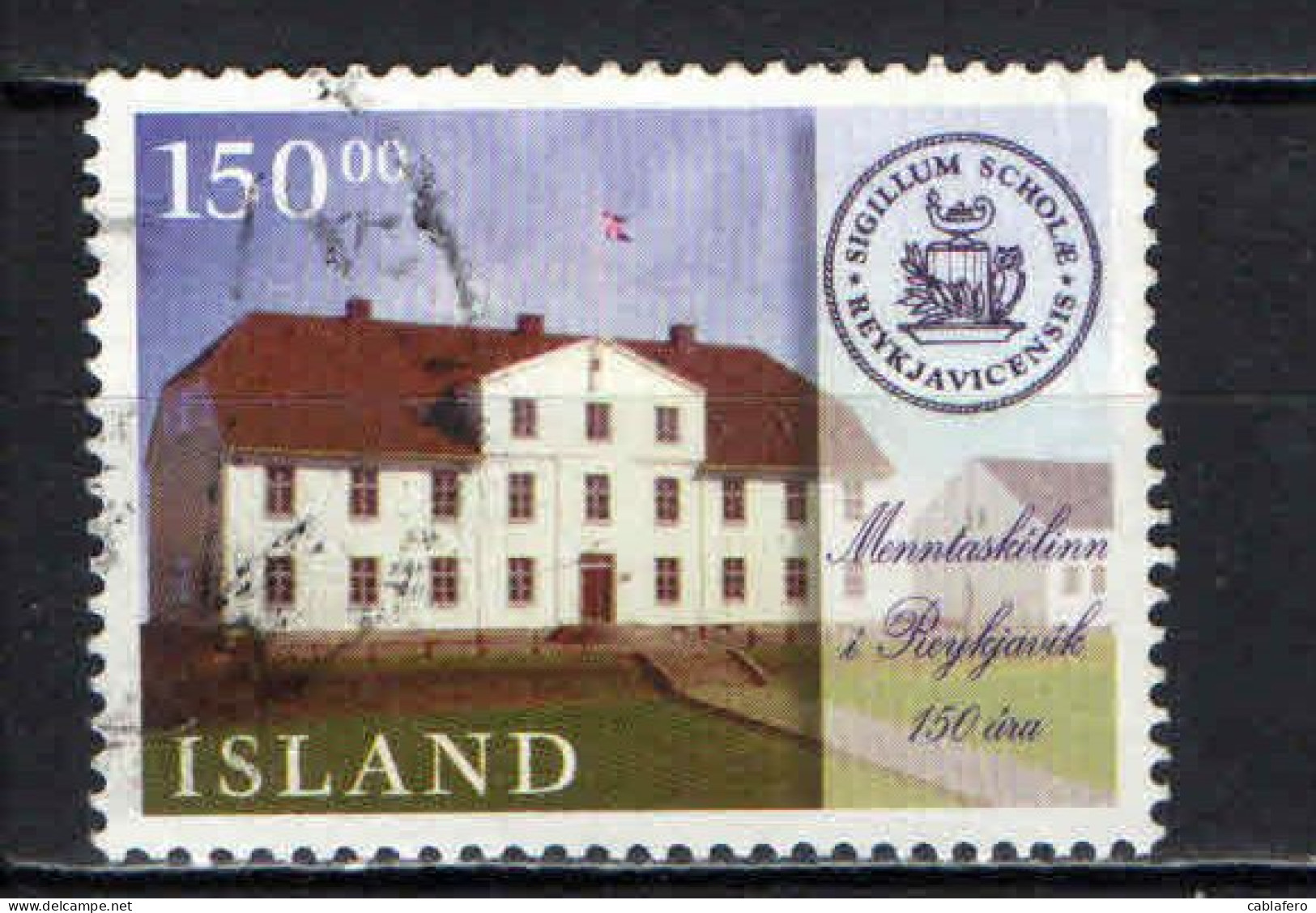 ISLANDA - 1996 - 150° ANNIVERSARIO DEL LICEO DI REYKJAVIK - USATO - Usati