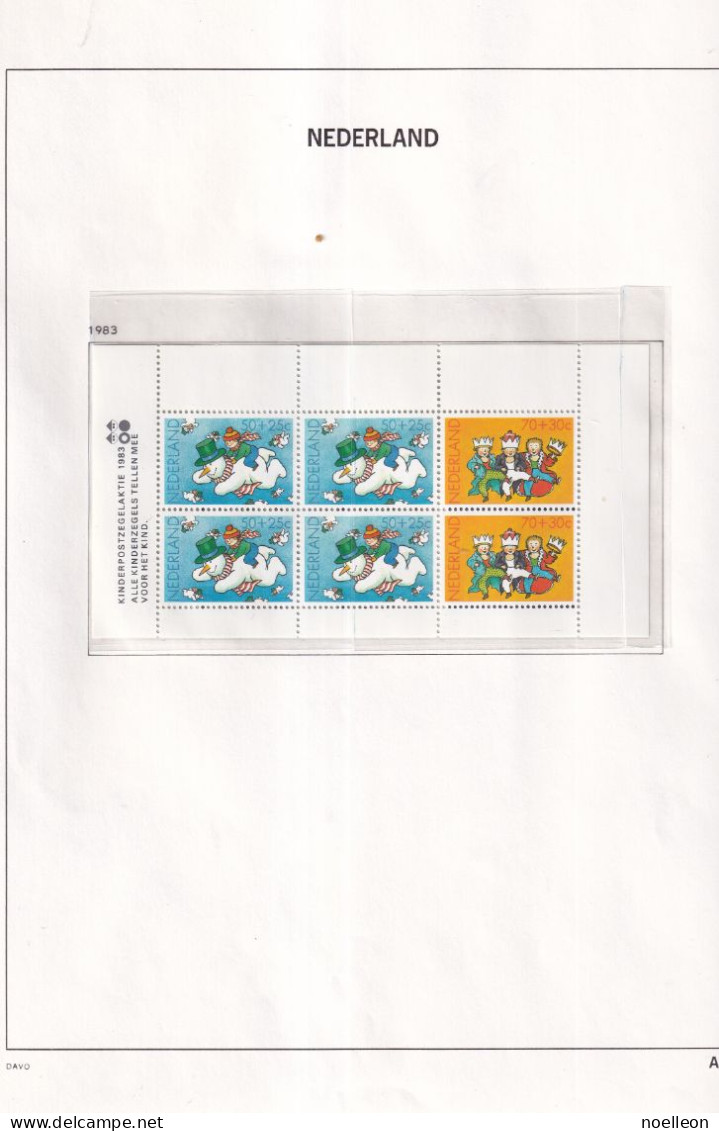 Année 1983 Complète Avec Bloc MNH - Années Complètes