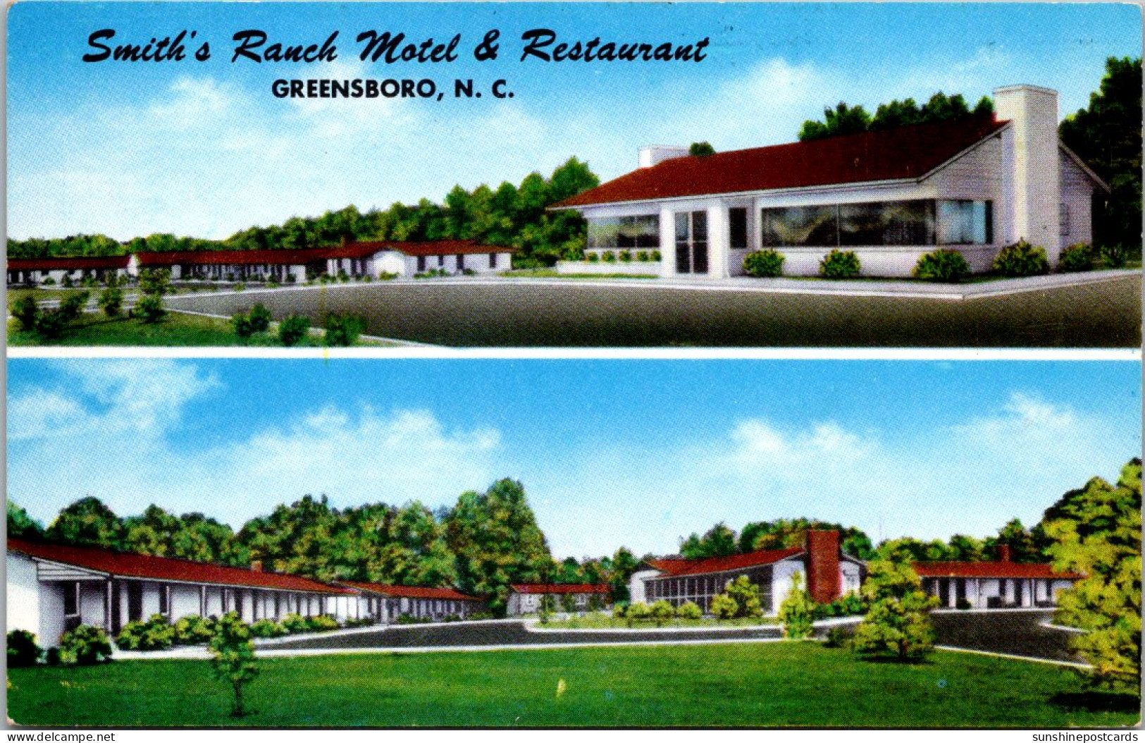 North Carolina Greensboro Smith's Ranch Motel & Restaurant - Greensboro