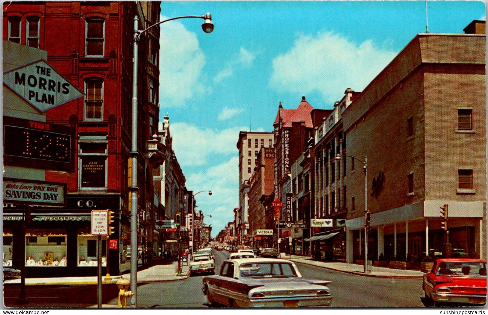 West Virginia Wheeling Dowtown Market Street - Wheeling