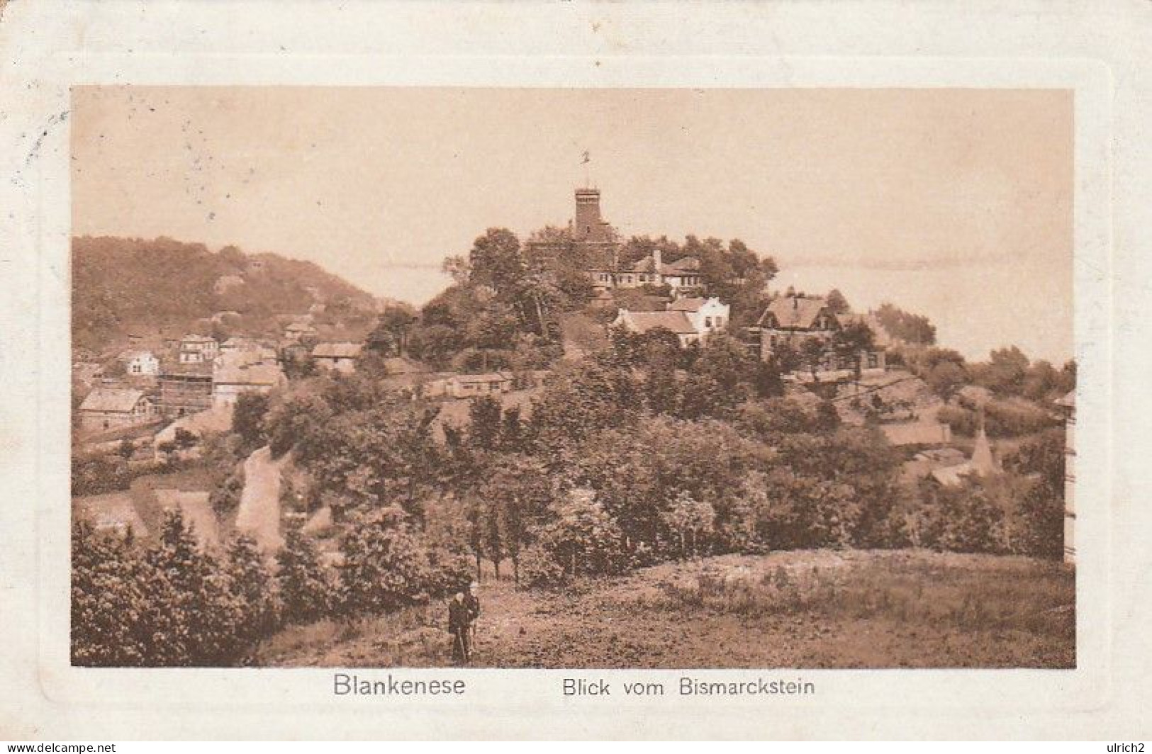 AK Hamburg - Blankenese - Blick Vom Bismarckstein - 1910 (64098) - Blankenese