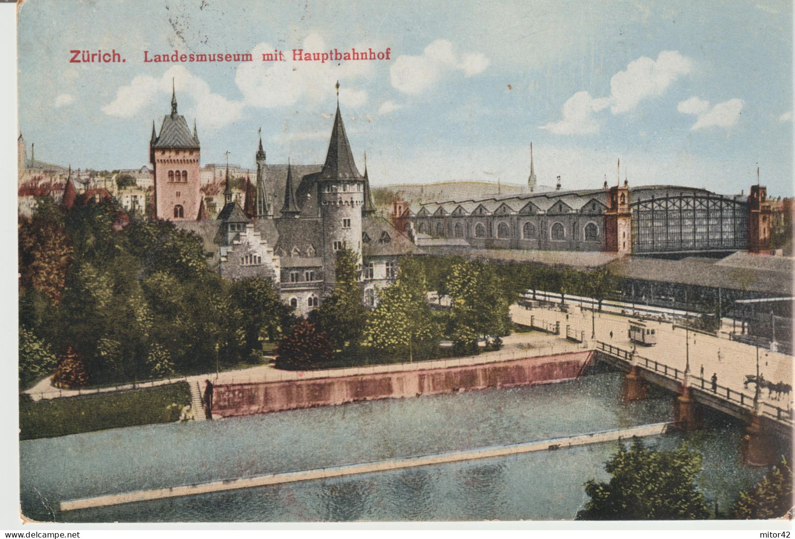 11*-Tassate-Segnatasse-Tassata Da Estero:Svizzera X L' Italia: Firenze-Cartolina Di Zurigo-1921 - Postage Due