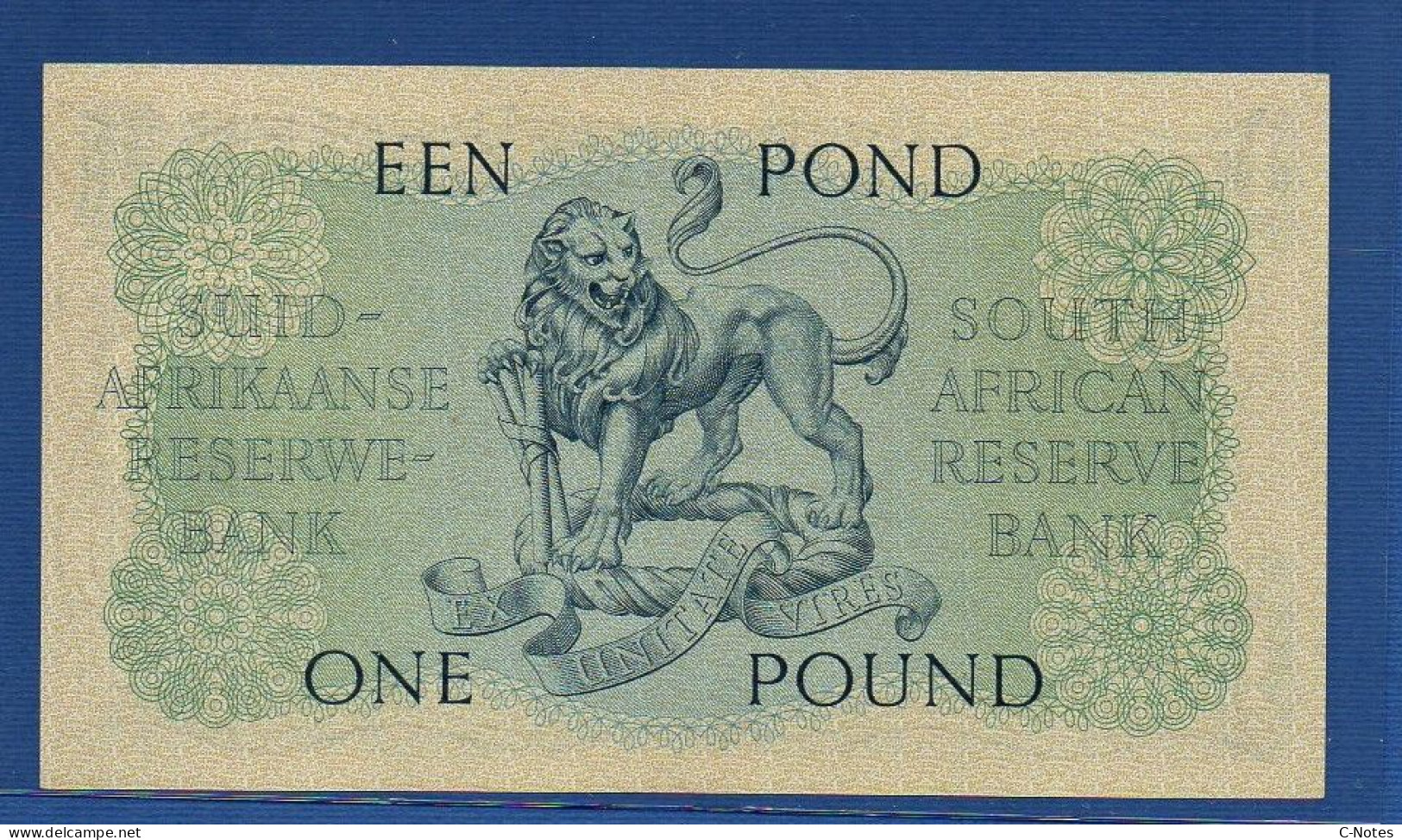 SOUTH AFRICA - P. 92d  – 1 Pound / Pond 05/10/1955 AUNC, S/n B/213 470913 - Afrique Du Sud