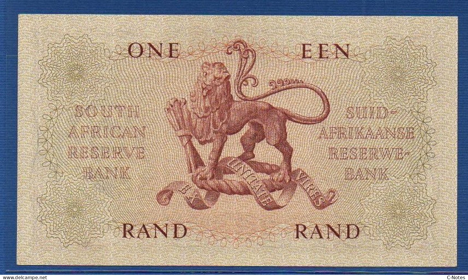 SOUTH AFRICA - P.103b  – 1  Rand Nd (1961-1965) UNC, S/n A/115 378101 - Zuid-Afrika
