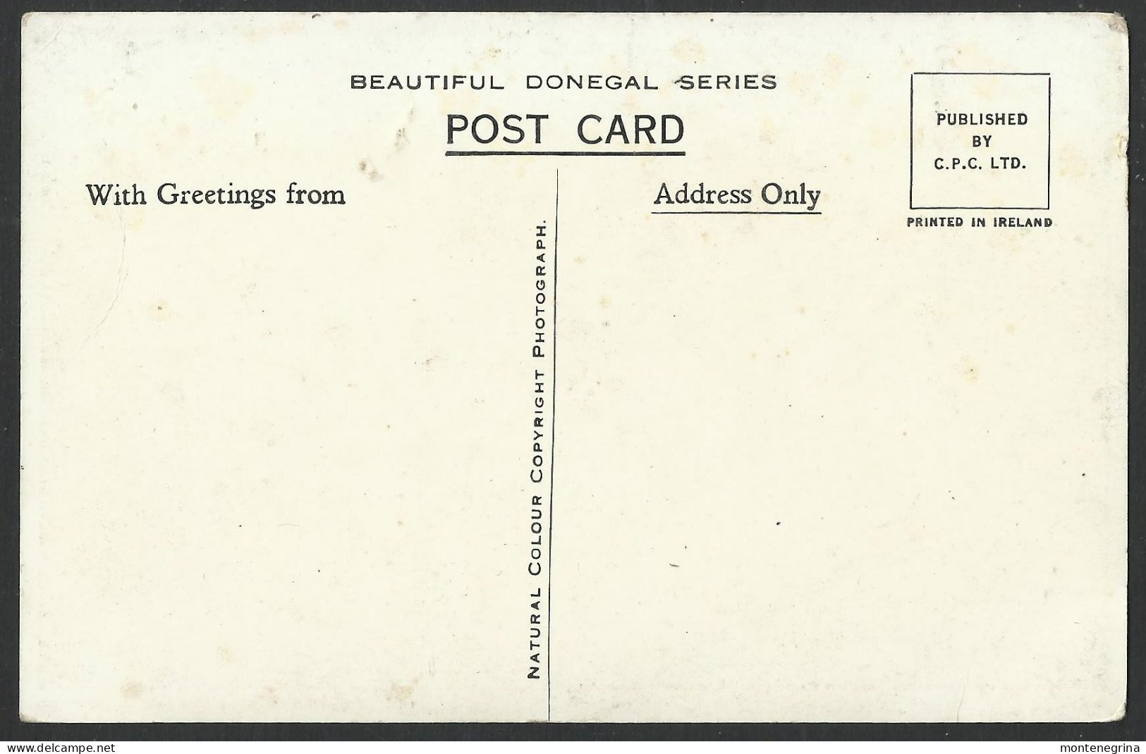 MUCKISH - From The Horn Head Road Co. DONEGAL - Old Postcard (see Sales Conditions) 08306 - Donegal