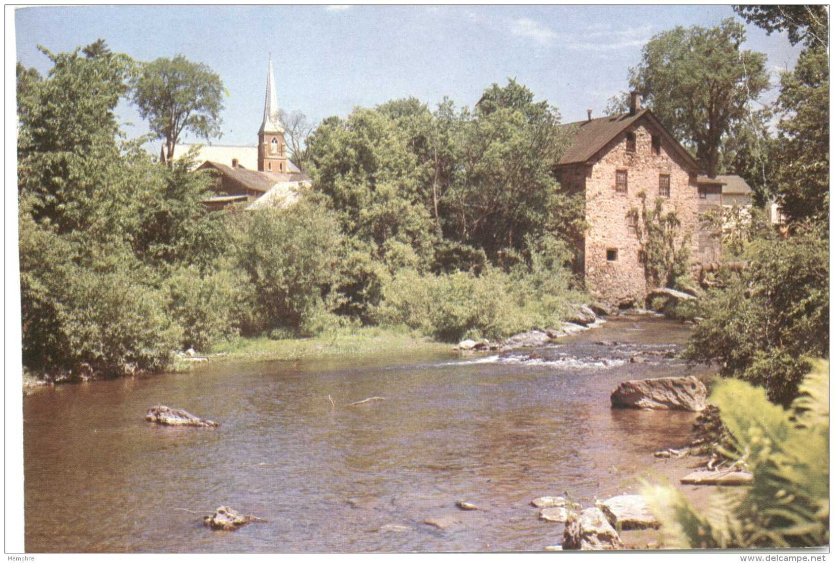 1972 Postcard -  -Old Mill, Frelighsburg, Missisquoi  QC  From Series 1PQ-1 Used - 1953-.... Reign Of Elizabeth II