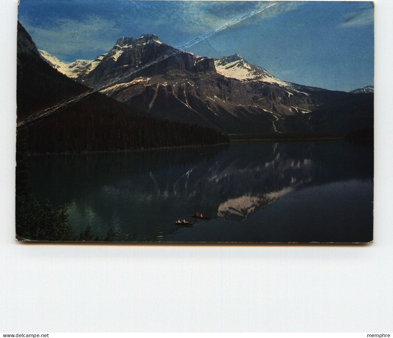 1972 Postcard -  -Emerald Lake, BC    From Series 3BC-1 Used - 1953-.... Reign Of Elizabeth II