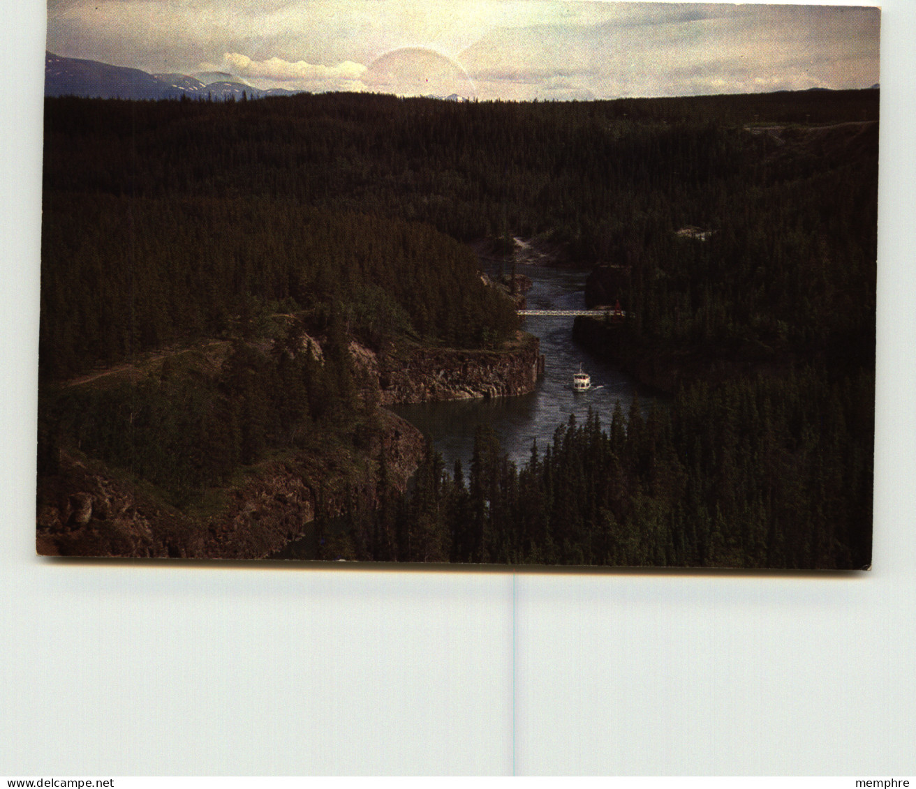 1972 Postcard   Miles Canyon Near Whitehorse YK - From Series 1YN-1  Cancelled MAYO, YK - 1953-.... Reign Of Elizabeth II