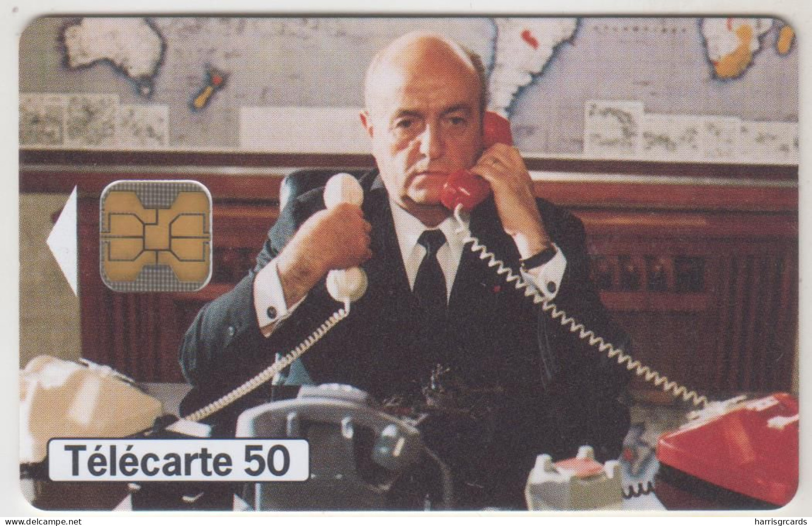 FRANCE - Telephone Et Cinema N.13 - Bernard Blier, Chip:OB2, 50 U, 02/99, Used - 1999