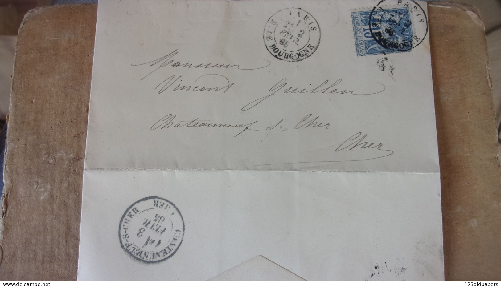 LAS 1885 COMTESSE DE NADAILLAC BELLE LETTRE A GUILLEN POUR L ACHAT DE 200 PEAUX DE TAUPES QUERCY LOT - Manuscritos