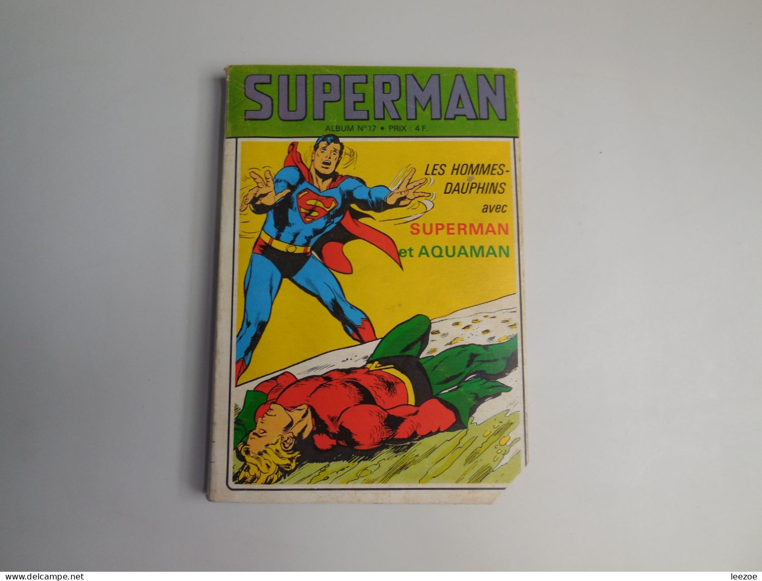 BD COMICS SUPERMAN ALBUM N°17 AVEC N° 49.50.51.52..SUPERMAN ET AQUAMAN ..N5.05.0 - Superman