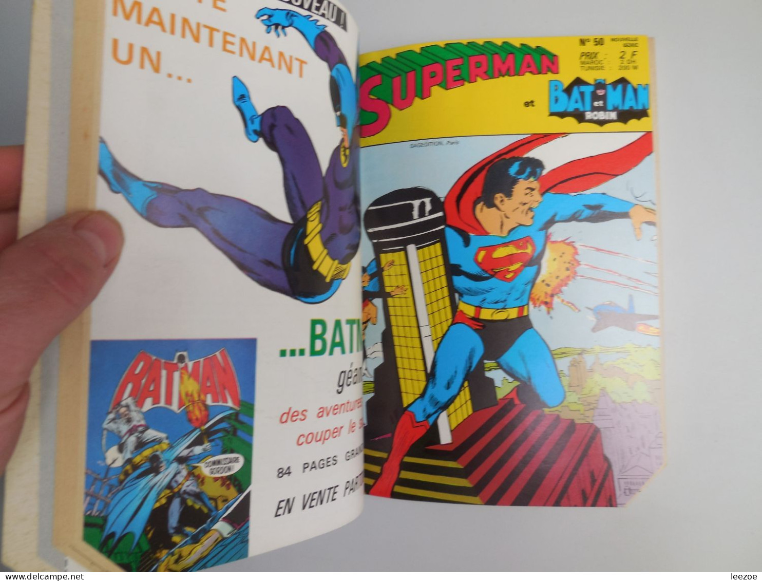 BD COMICS SUPERMAN ALBUM N°17 AVEC N° 49.50.51.52..SUPERMAN ET AQUAMAN ..N5.05.0 - Superman