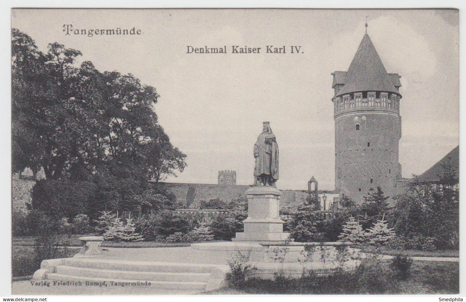 Tangermünde - Denkmal Kaiser Karl IV - Tangermuende