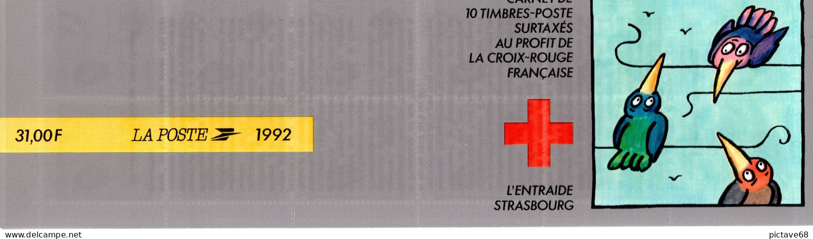 FRANCE / CARNETS CROIX-ROUGE / N° 2041 ( 1992 ) - Croix Rouge