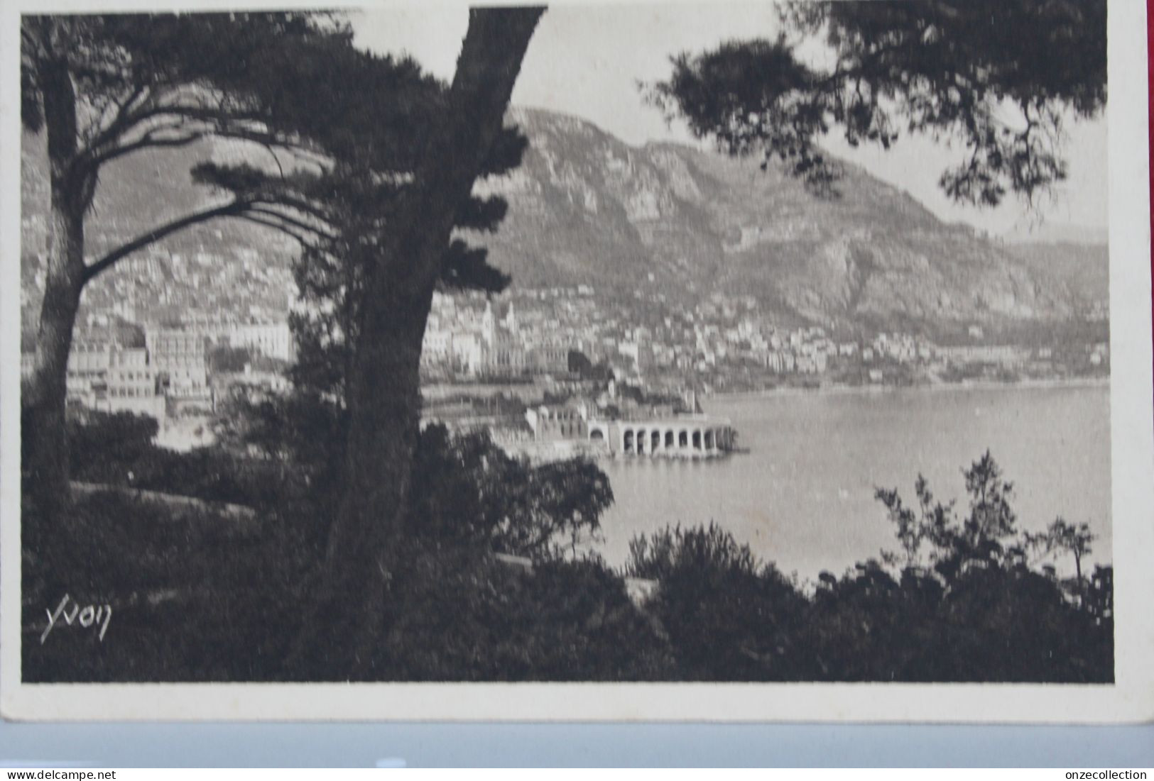 MONTE  CARLO     -      VUE  GENERALE  PRISE  DE  MONACO         193. - Monte-Carlo